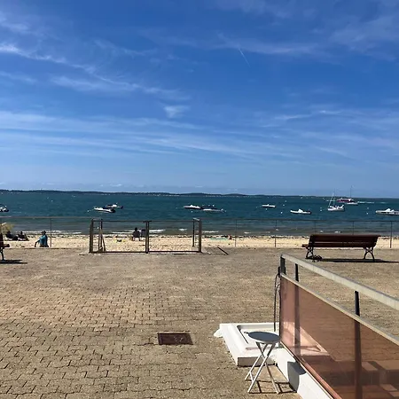 Lejlighed T2 Rdc Avec Jardinet Et Acces Direct Plage, Parking Securise, Proche Commerces - Fr-1-374-2 Arcachon